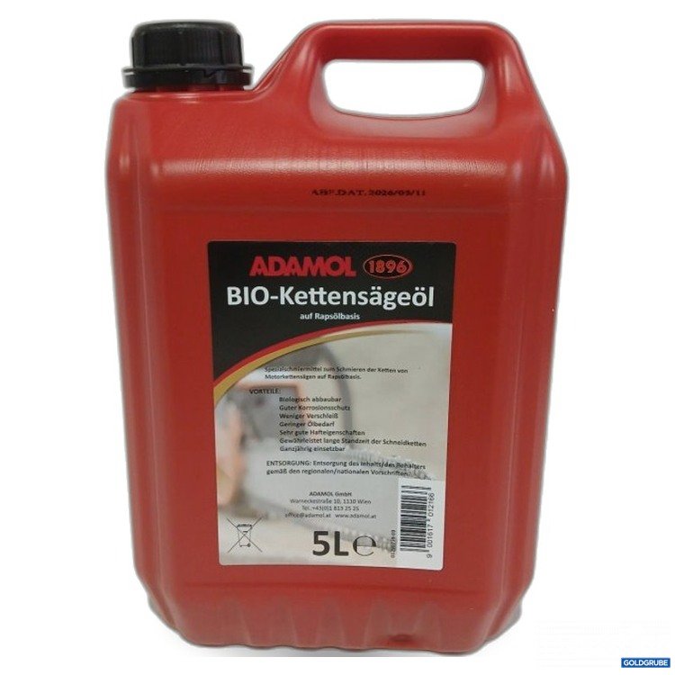 Artikel Nr. 467811 Artikel Nr. 467811: Adamol BIO-Kettensägenöl 5 l