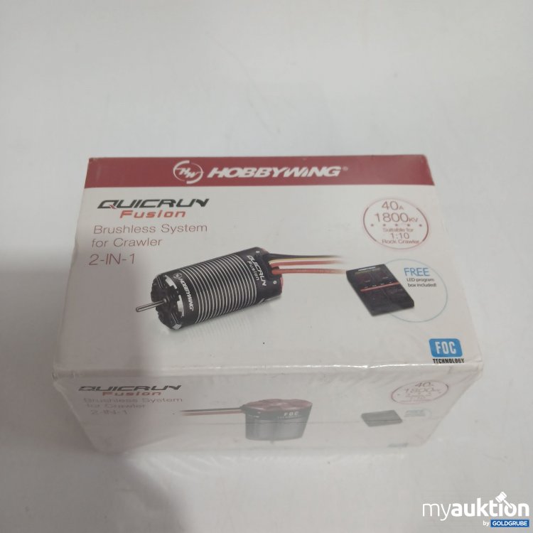 Artikel Nr. 899811: Hobbywing Quicrun Fusion Brushless System for Crawler 2in1 