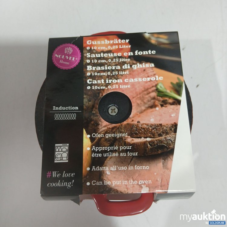 Artikel Nr. 904811: Nouvel Home Gussbräter 10cm 0,25L 