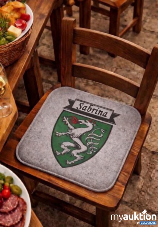 Artikel Nr. 926811: Sitzkissen Quadratisch personalisiert 