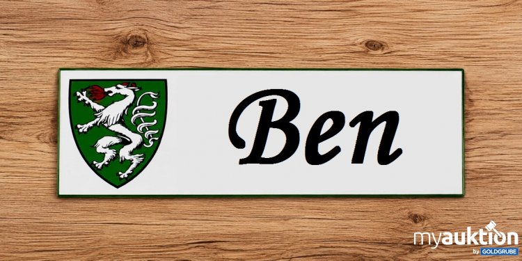 Artikel Nr. 936811 Artikel Nr. 936811: Blechschild