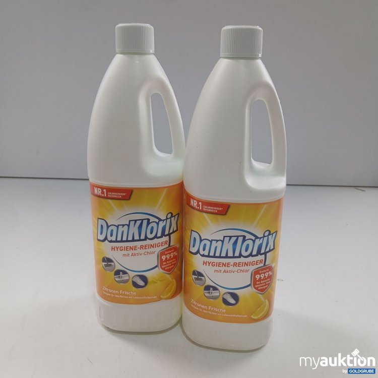 Artikel Nr. 978811: DanKlorix Hygiene-Reiniger mit Aktiv-Chlor 2x1,5l