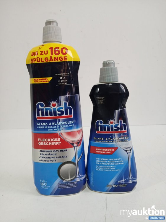 Artikel Nr. 990811 Artikel Nr. 990811: FINISH Glanz -& Klarspüler 1x 800ml 1x 400ml