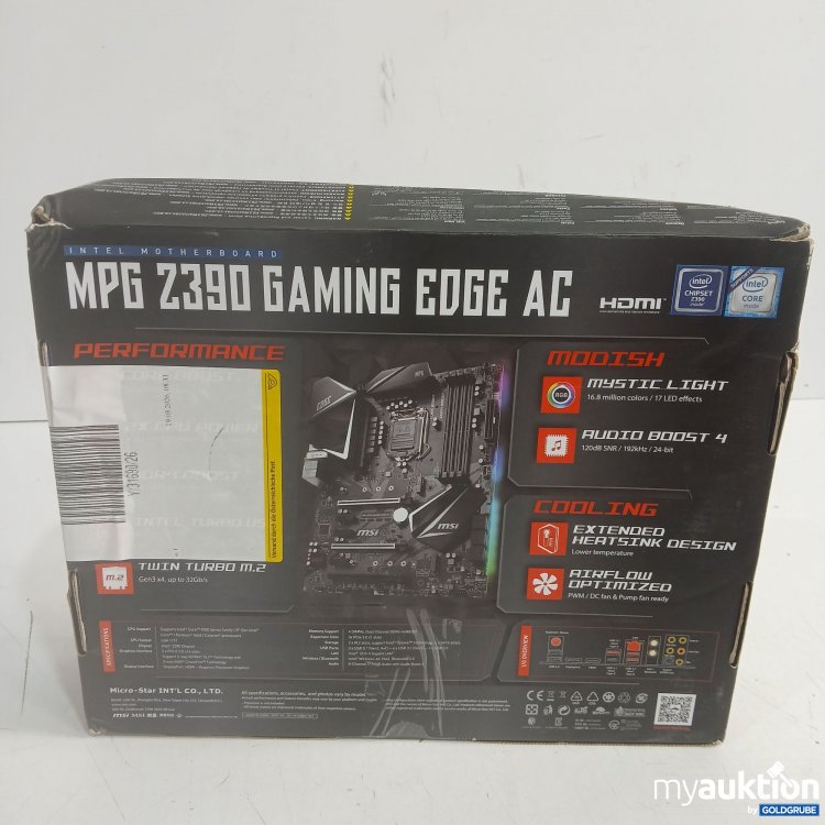 Artikel Nr. 992811 Artikel Nr. 992811: Msi MPG 2390 Gaming Edge AC mystic light