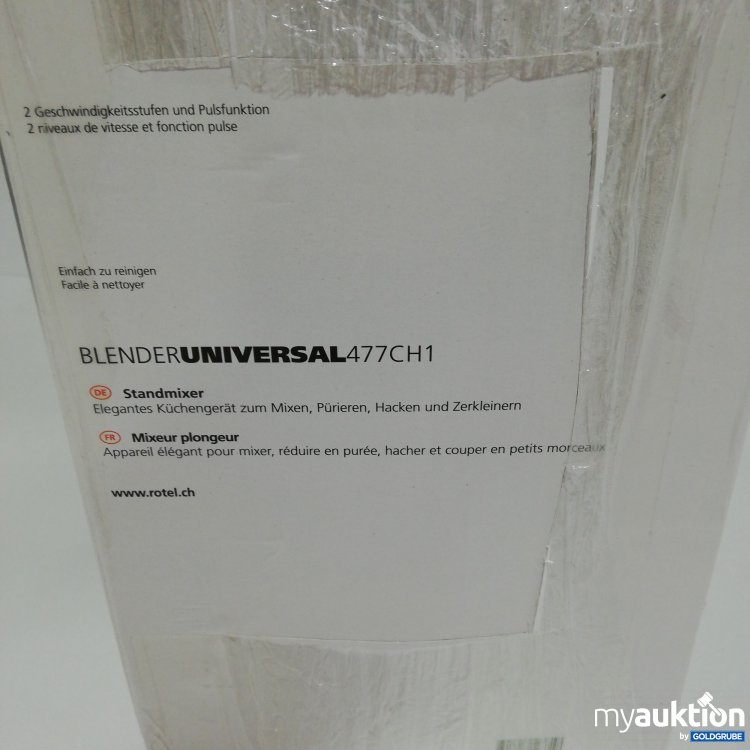 Artikel Nr. 378812 Artikel Nr. 378812: Rotel Blender Universal 477CH1