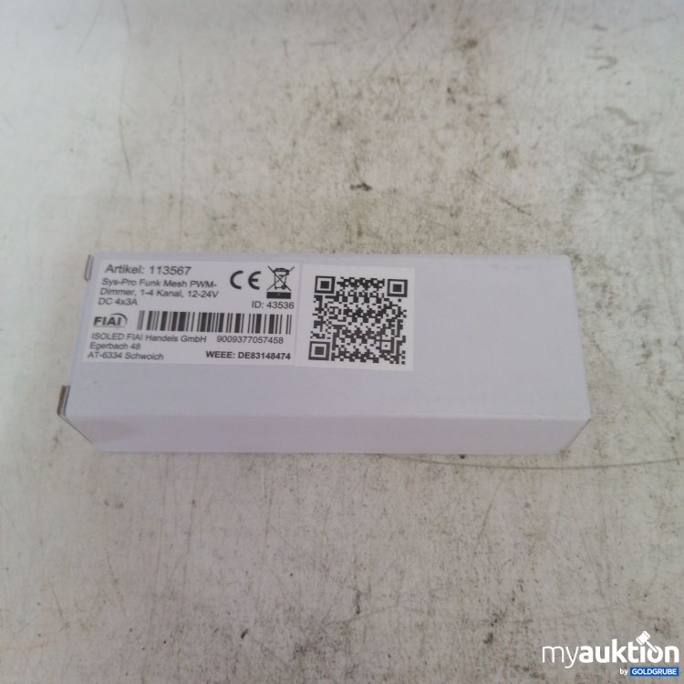 Artikel Nr. 513812 Artikel Nr. 513812: Sys-Pro Funk Mesh Dimmer 113567