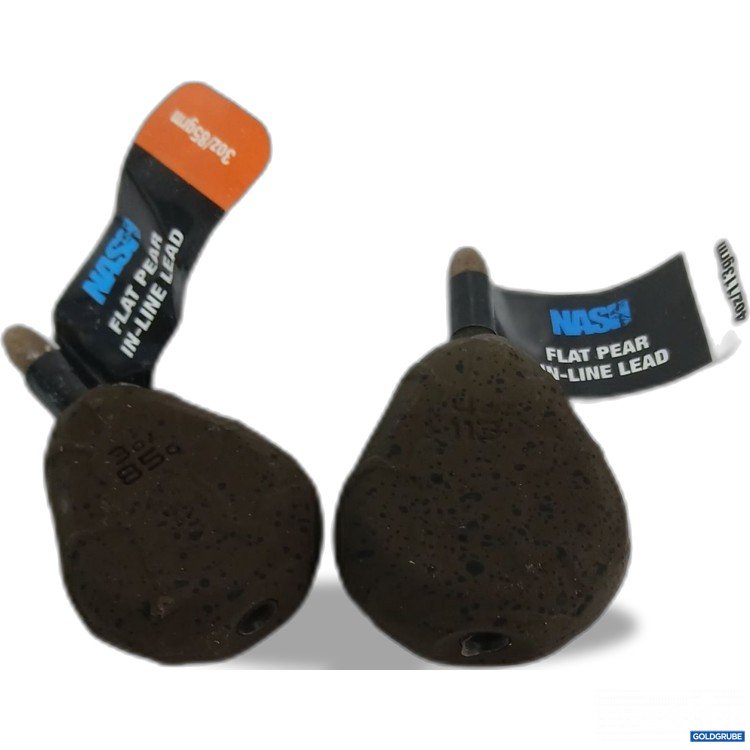 Artikel Nr. 523812: Nash Flat Pear in line Lead 4oz/113grm  und 3oz/85grm