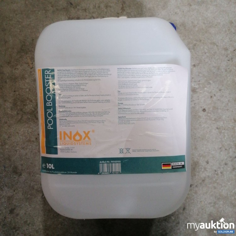 Artikel Nr. 758812 Artikel Nr. 758812: Inox Pool Booster 10l