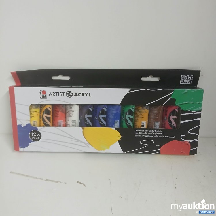 Artikel Nr. 874812: Marabu Artist Acryl 12x22ml
