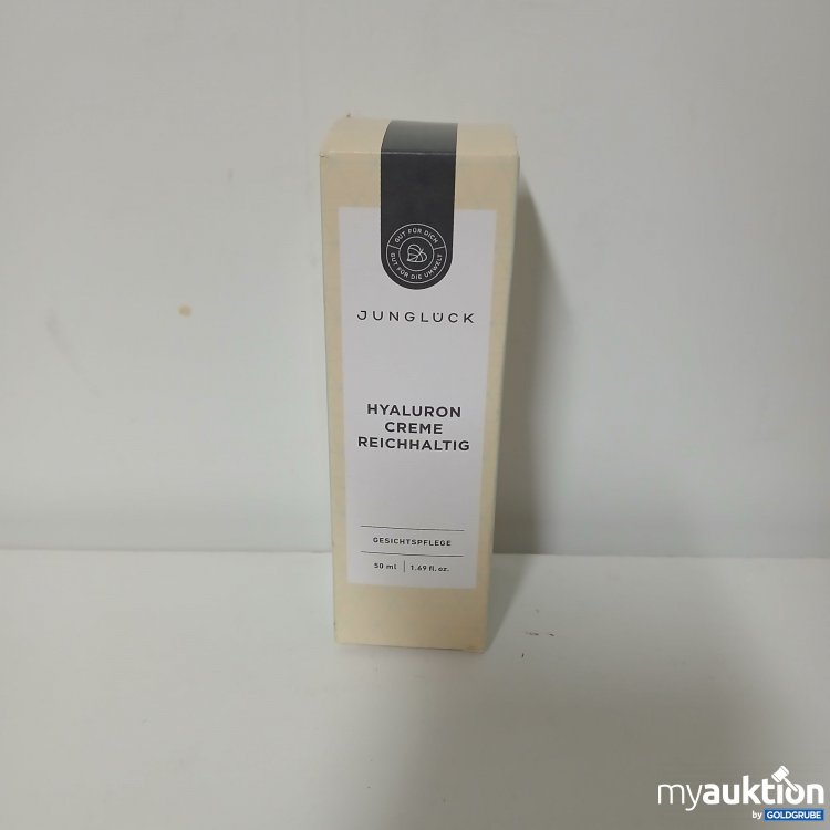 Artikel Nr. 897812 Artikel Nr. 897812: Junglück Hyaluron Creme Reichhaltig 50ml