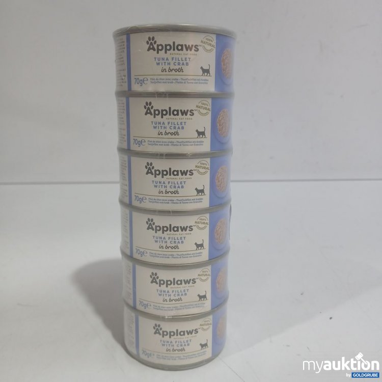 Artikel Nr. 952812 Artikel Nr. 952812: Applaws Thunfischfilets in Gelee 6x70 g