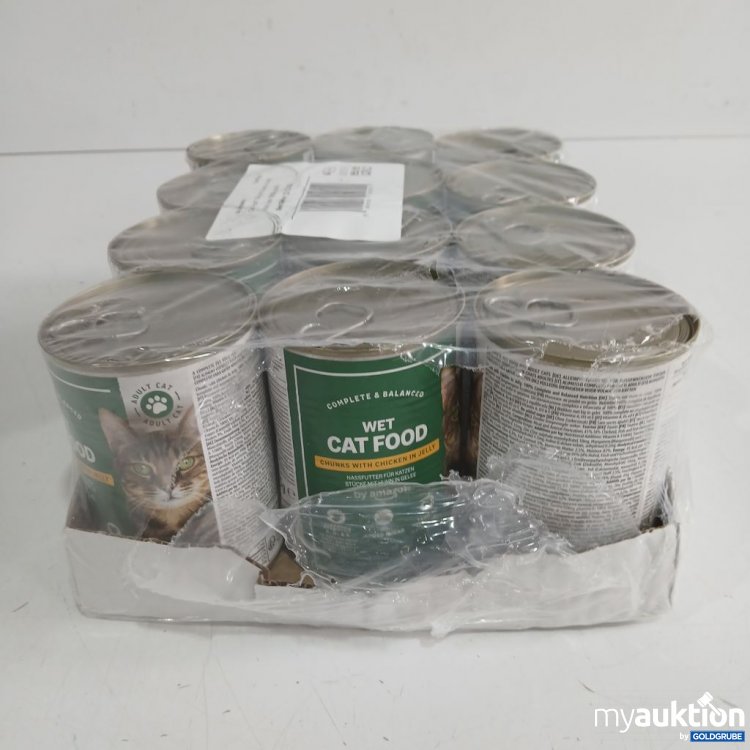 Artikel Nr. 973812: Wet Cat Food Chunks with Chicken in Jelly 12x405g