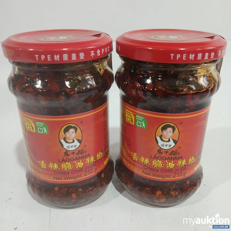 Artikel Nr. 977812 Artikel Nr. 977812: Laoganma Crispy Chilli in Oil je 210g