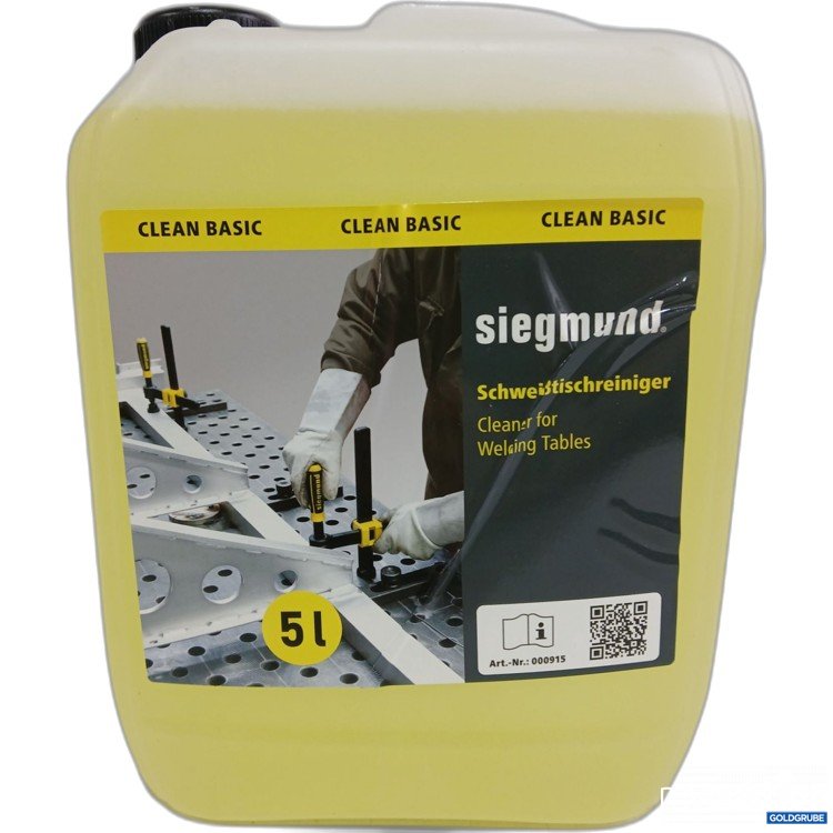 Artikel Nr. 990812 Artikel Nr. 990812: CLEAN BASIC Siegmund Scheißtischreiniger 5l