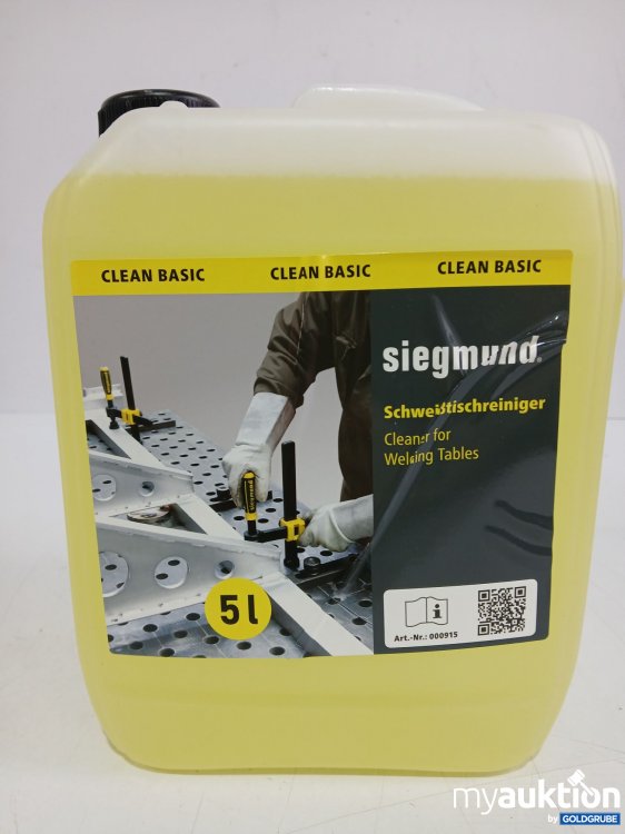 Artikel Nr. 990812 Artikel Nr. 990812: CLEAN BASIC Siegmund Scheißtischreiniger 5l