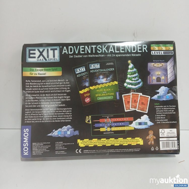 Artikel Nr. 998812 Artikel Nr. 998812: Kosmos Exit das Spiel Adventskalender