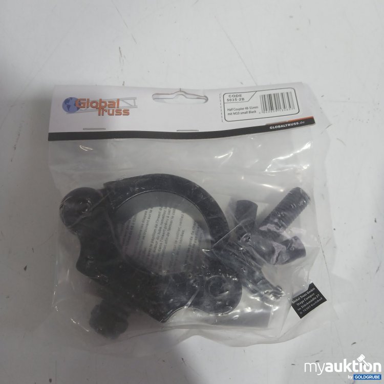 Artikel Nr. 464813: Global Truss Half Coupler 48-51mm mit M10 small Black 5035-2B