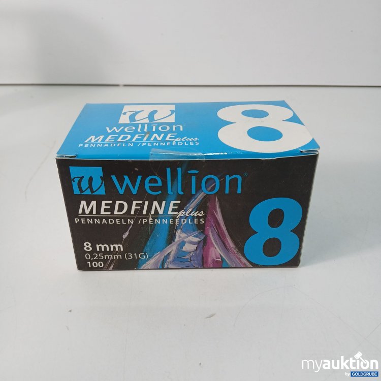 Artikel Nr. 810813: Wellion Medfine Pennadeln 8mm 0,25mm 100