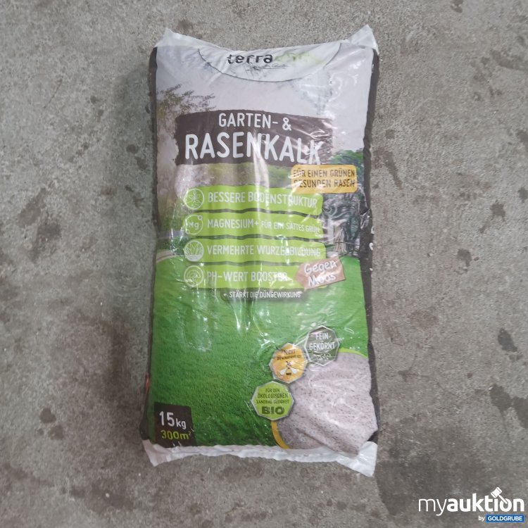 Artikel Nr. 865813: TerraUno Garten & Rasenkalk 15kg