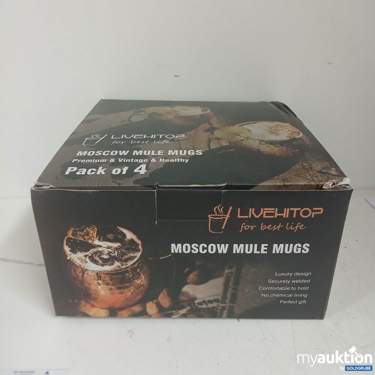 Artikel Nr. 874813: Livehitop Moscow mule mugs 4x