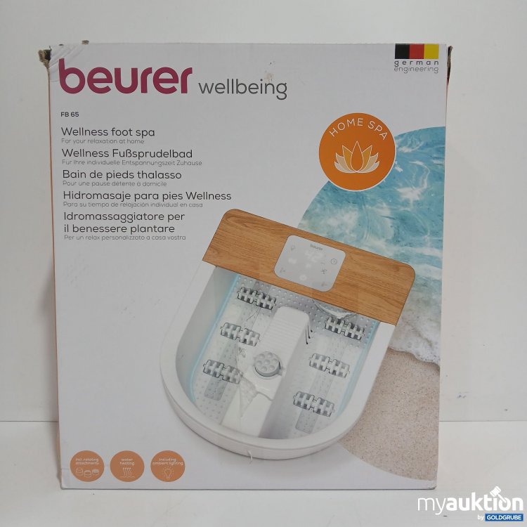 Artikel Nr. 904813: Beurer Wellbeing Wellness Foot Spa FB65 