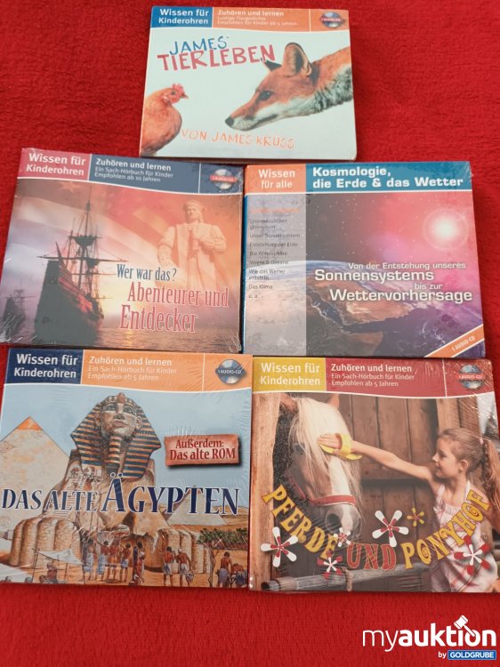 Artikel Nr. 940813 Artikel Nr. 940813: CD, 5 x Originalverpackt, Wissen für Kinderohren