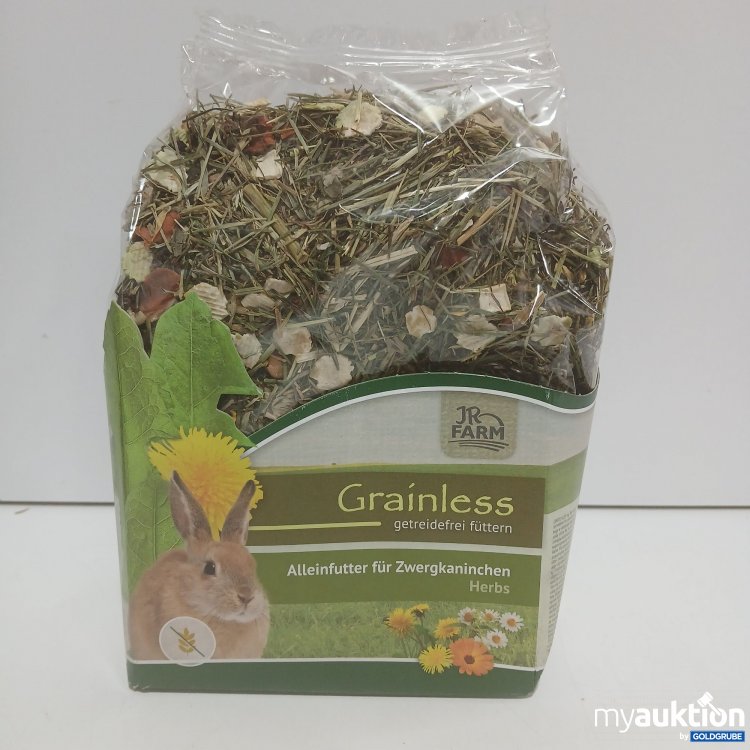 Artikel Nr. 959813: JR FARM Grainless Alleinfutter für Zwergkaninchen Herbs Art.Nr: 10113