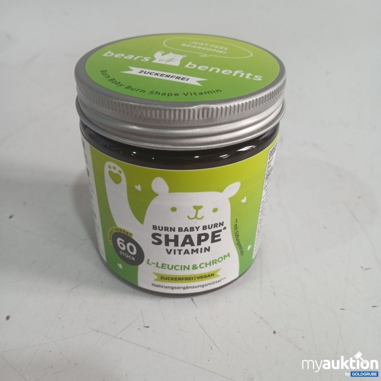 Artikel Nr. 986813 Artikel Nr. 986813: Bears Benefits Burn Baby Burn Shape Vitamin 60Stk