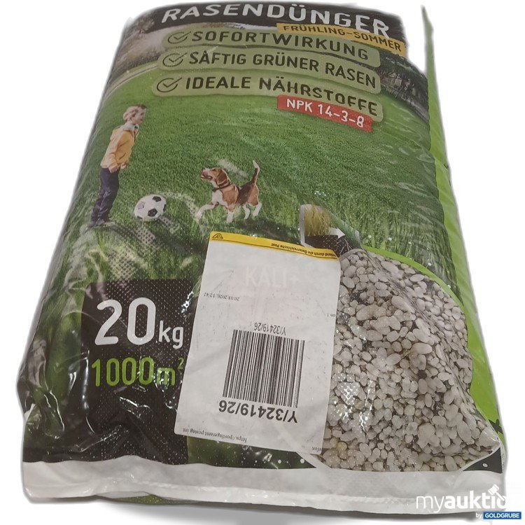Artikel Nr. 993813: Terrauno Rasendünger 20kg 
