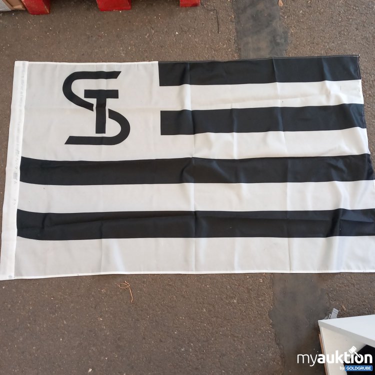 Artikel Nr. 357814: SK Sturm Flagge Schwarz Weiß