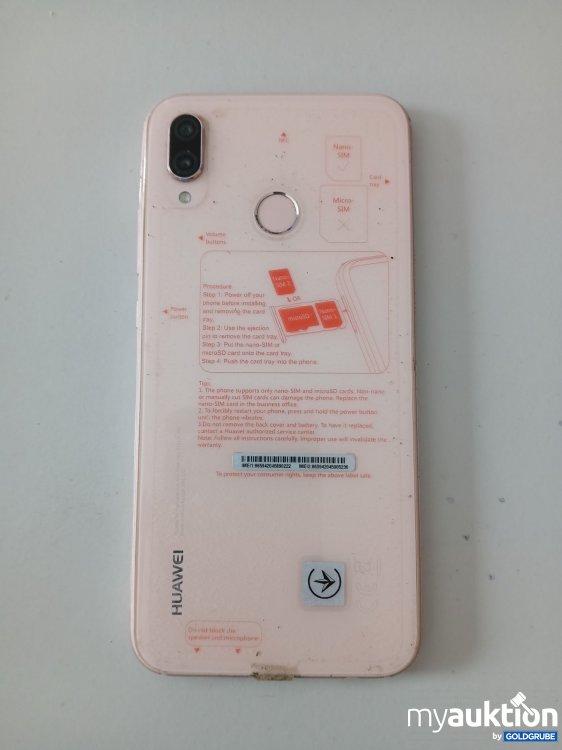 Artikel Nr. 376814 Artikel Nr. 376814: Huawei P20 lite