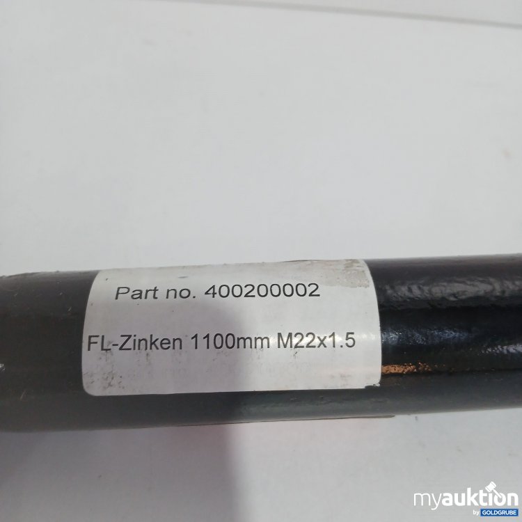 Artikel Nr. 440814: FL-Zinken 1100mm M22x1,5 