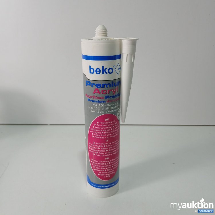 Artikel Nr. 810814 Artikel Nr. 810814: Beko Premium Acryl Weiss 310ml