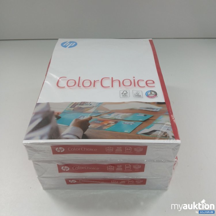 Artikel Nr. 865814: HP Color Choice A4 250 Blatt 3er Pack 