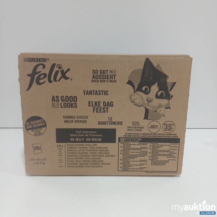 Artikel Nr. 866814: Purina Felix Katzenfutter 120x85g