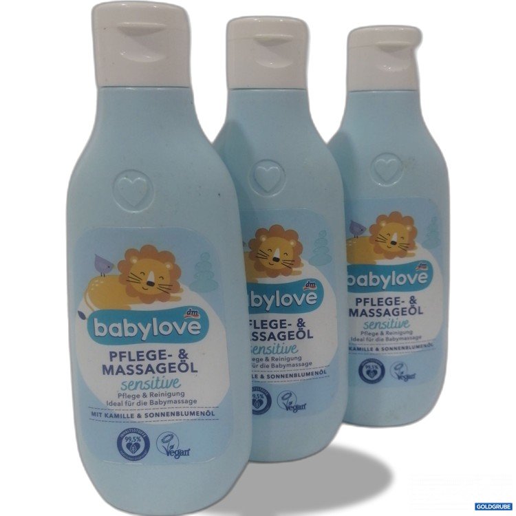Artikel Nr. 883814: babylove Pflege- & Massageöl sensitive 3x250ml