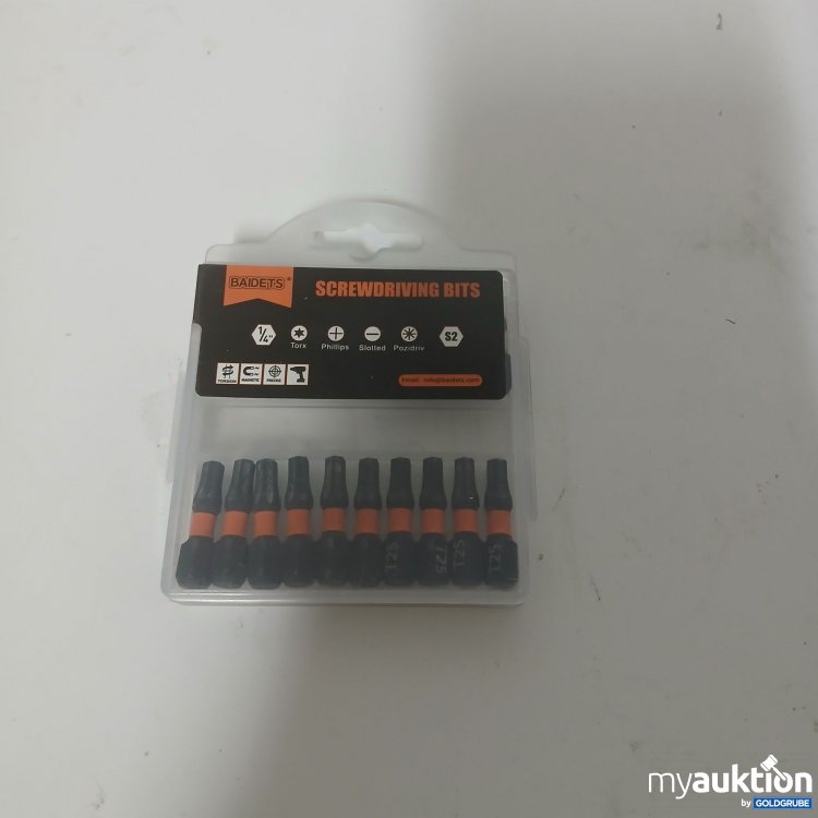 Artikel Nr. 916814: Baidets Screwdriving Bits S2 1/4" 10x