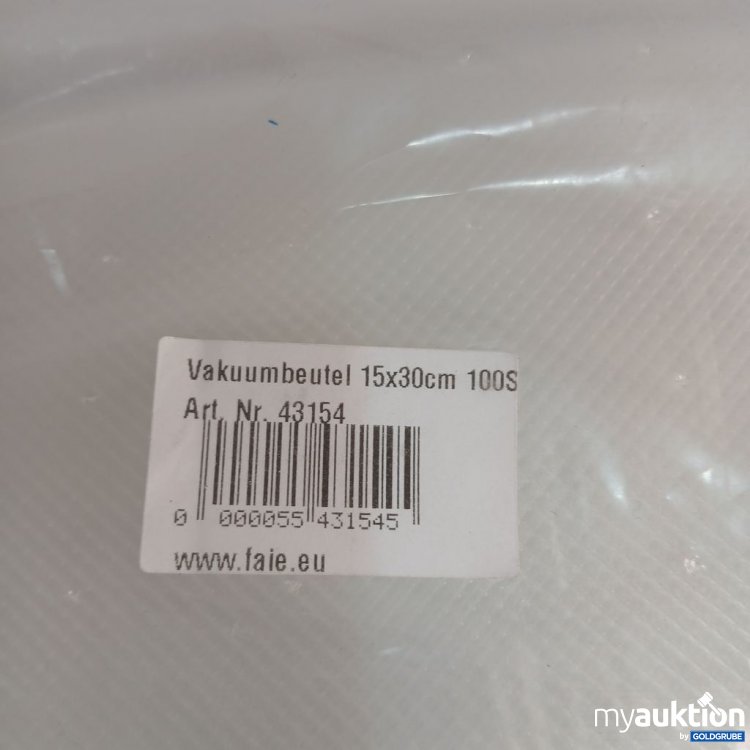 Artikel Nr. 919814: Vakuumbeutel 15x30 cm 100 Stück