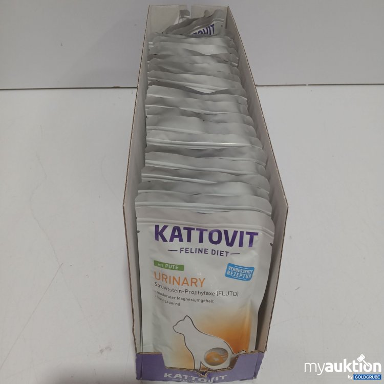 Artikel Nr. 959814: KATTOVIT FELINE DIET Urinary mit Pute 24x85g MHD: 15/07/27