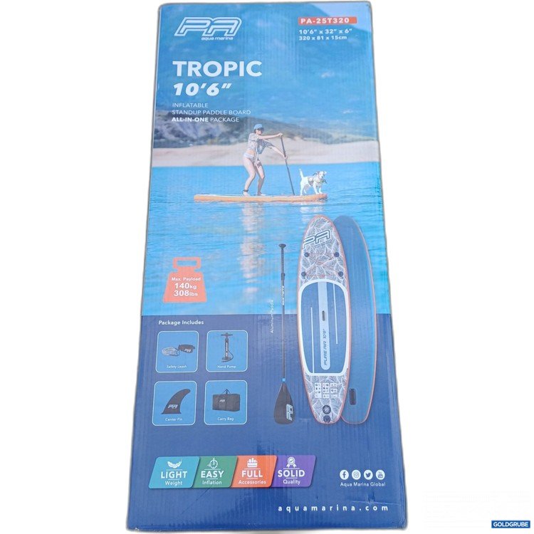 Artikel Nr. 960814: PA Aqua Marina Tropic 10'6" Inflatable Standup Paddle Board all in one Package 