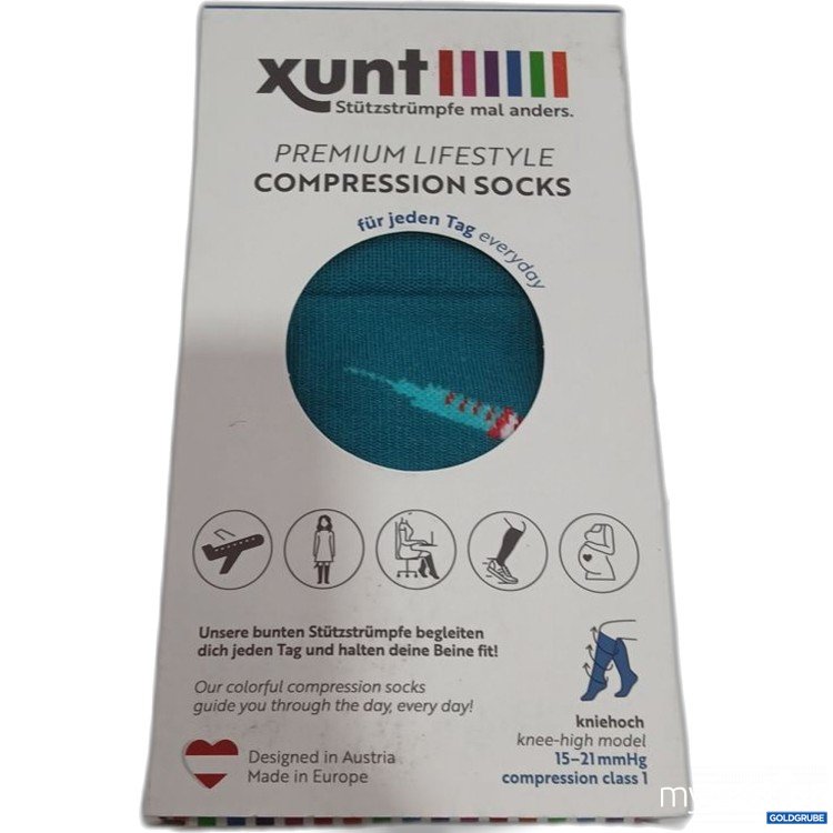 Artikel Nr. 963814: xunt Premium Lifestyle Compression Socks Kniestrümpfe Größe: 37-39cm