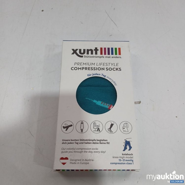 Artikel Nr. 963814: xunt Premium Lifestyle Compression Socks Kniestrümpfe Größe: 37-39cm