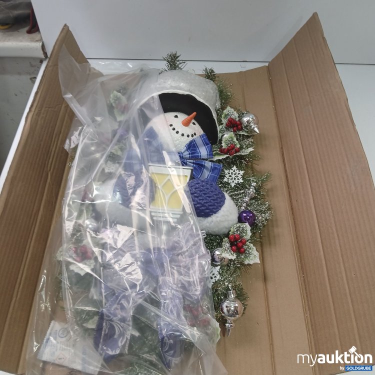 Artikel Nr. 970814: Brandford Exchange Weihnachtsschmuck Schneemänner ca 64x31cm