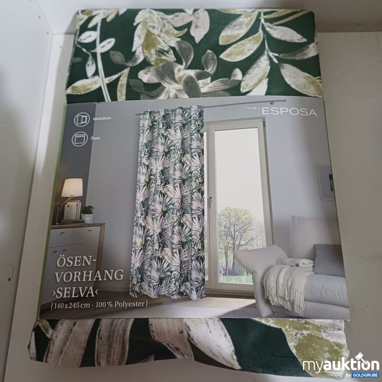 Artikel Nr. 988814 Artikel Nr. 988814: Esposa Ösen-Vorhang "Selva" 140x245cm