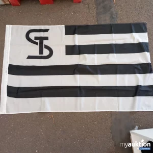 Auktion SK Sturm Flagge Schwarz Weiß