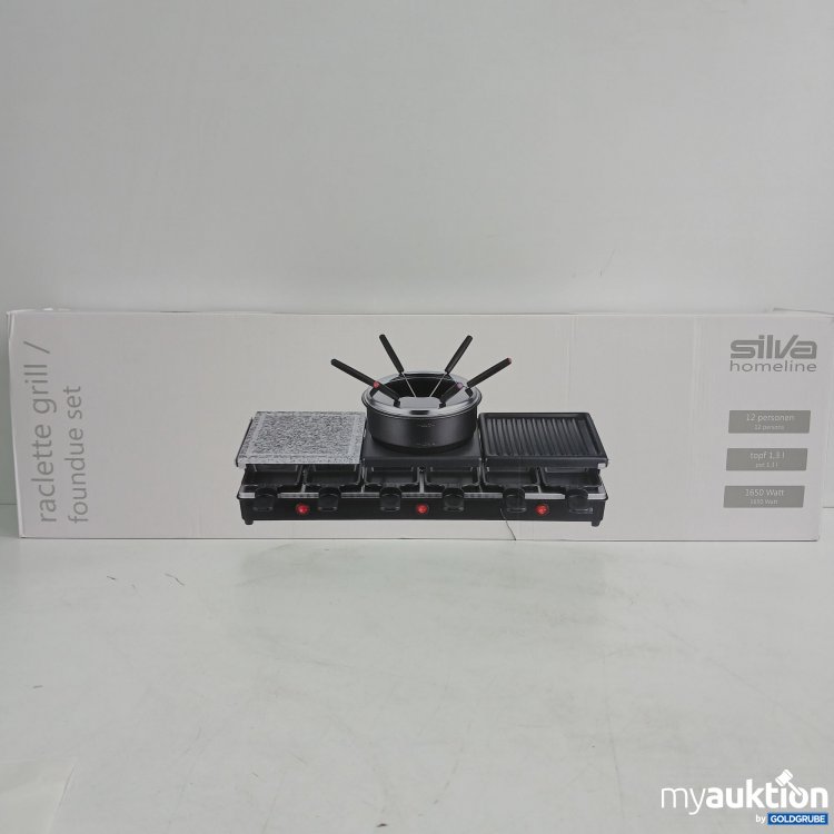 Artikel Nr. 389815 Artikel Nr. 389815: Silva Raclette Grill Fondue Set