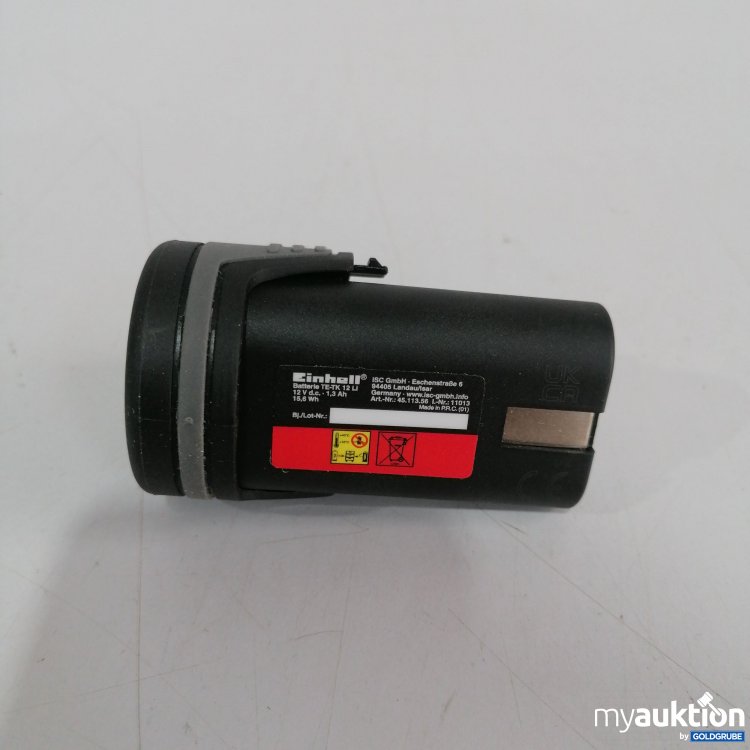 Artikel Nr. 399815 Artikel Nr. 399815: Einhell Akku TE-TK 12 Li, 12V d. C., 1.3Ah