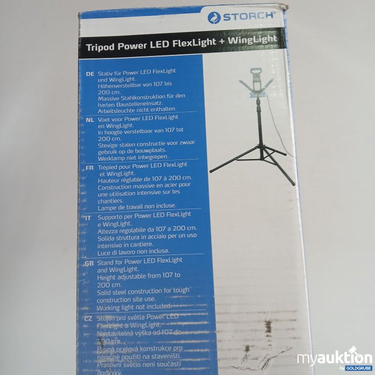 Artikel Nr. 439815: Storch Tripod Power LED Flex Light +Wing Light 