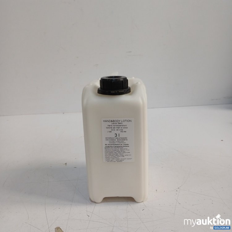 Artikel Nr. 463815: Pure Green Cosmetics Hand&Body Lotion Lemon Balm 3 l