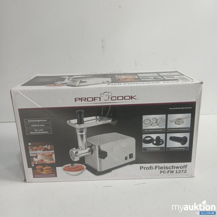 Artikel Nr. 468815 Artikel Nr. 468815: Profi Cook Profi-Fleischwolf PC-FW 1272